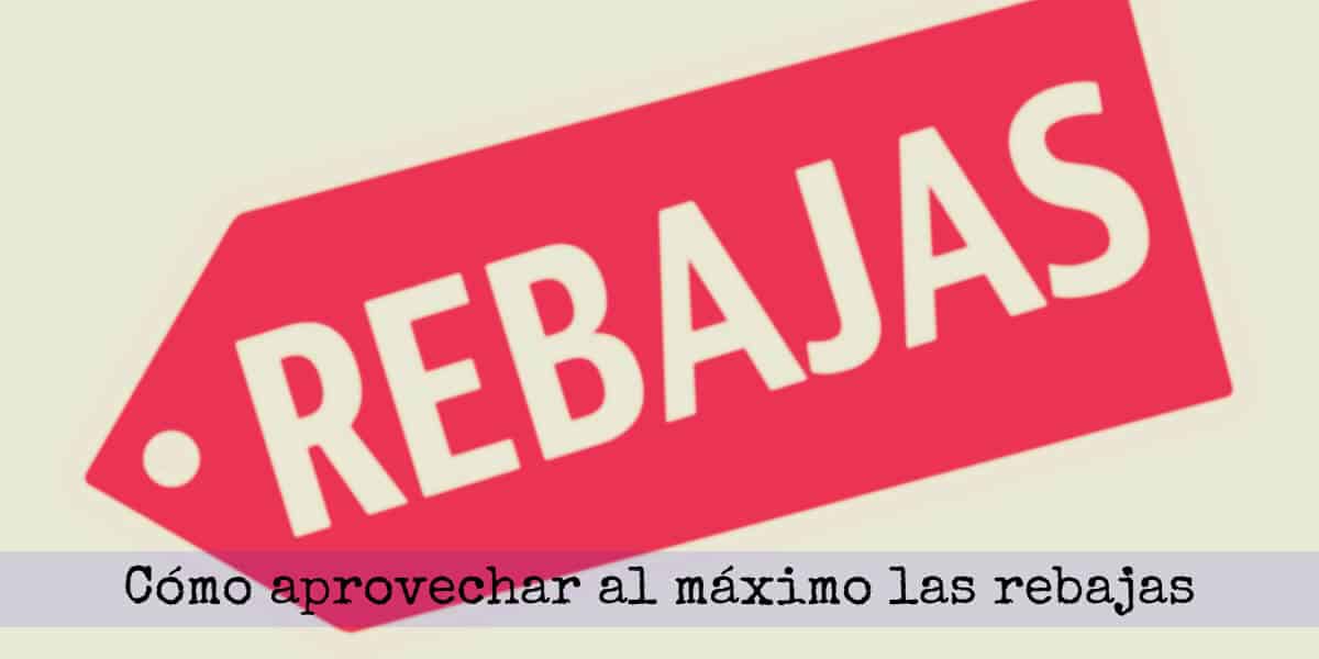 aprovechar las rebajas